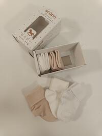 UX KRATKE ČARAPE 5 KOMADA ZA NOVOROĐENČAD COCCOLA Tellini S.R.L. Veleprodajna odjeća